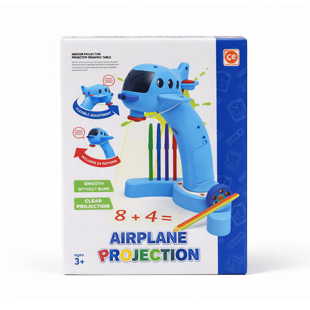 6657P AIRPLANE PROJECTOR SET A.I Default Title - MamasJan Toys