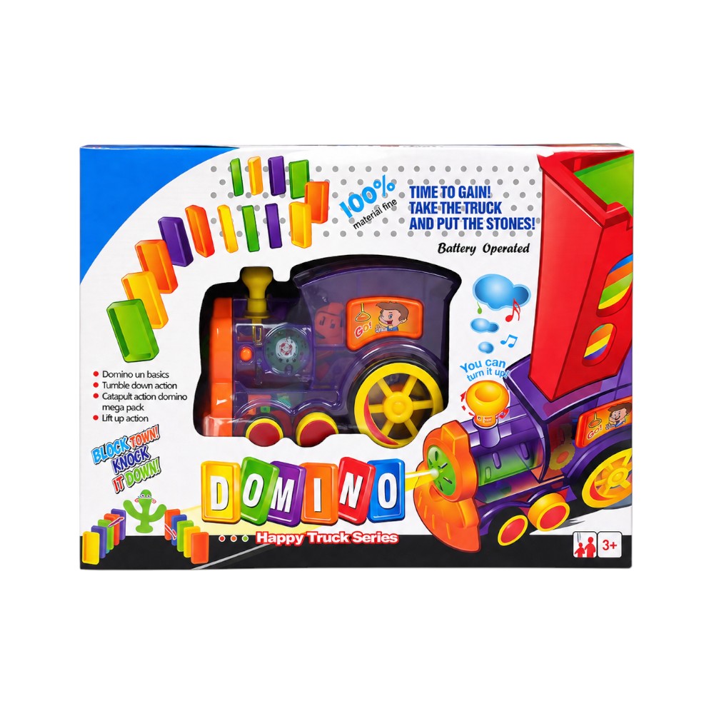 2006A MUSICAL DOMINO TRAIN A.I Default Title - MamasJan Toys