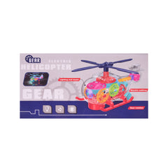 0713P MUSICAL BUMP GO HELICOPTER A.I Default Title - MamasJan Toys