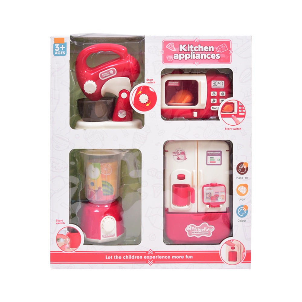 1018-185 KITCHEN APPLIANCES SET A.I Default Title - MamasJan Toys