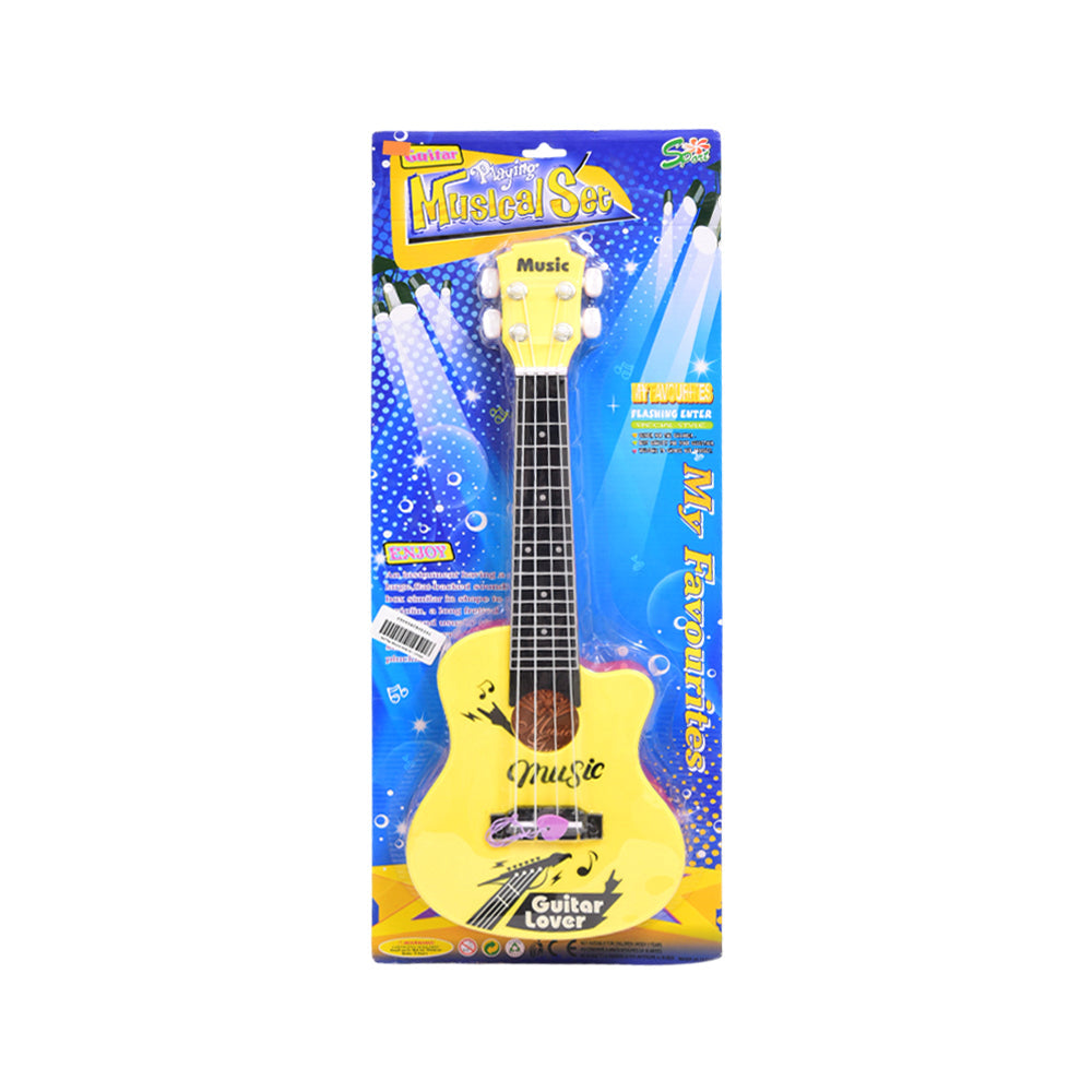 6821C1 GUITAR YELLOW 20INCH A.I Default Title - MamasJan Toys