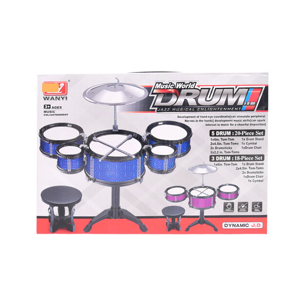 6288D JAZZ TOMTOM DRUM A.I Default Title - MamasJan Toys