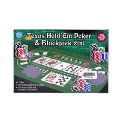 3896-46P POKER GAME 2IN1 A.I Default Title - MamasJan Toys