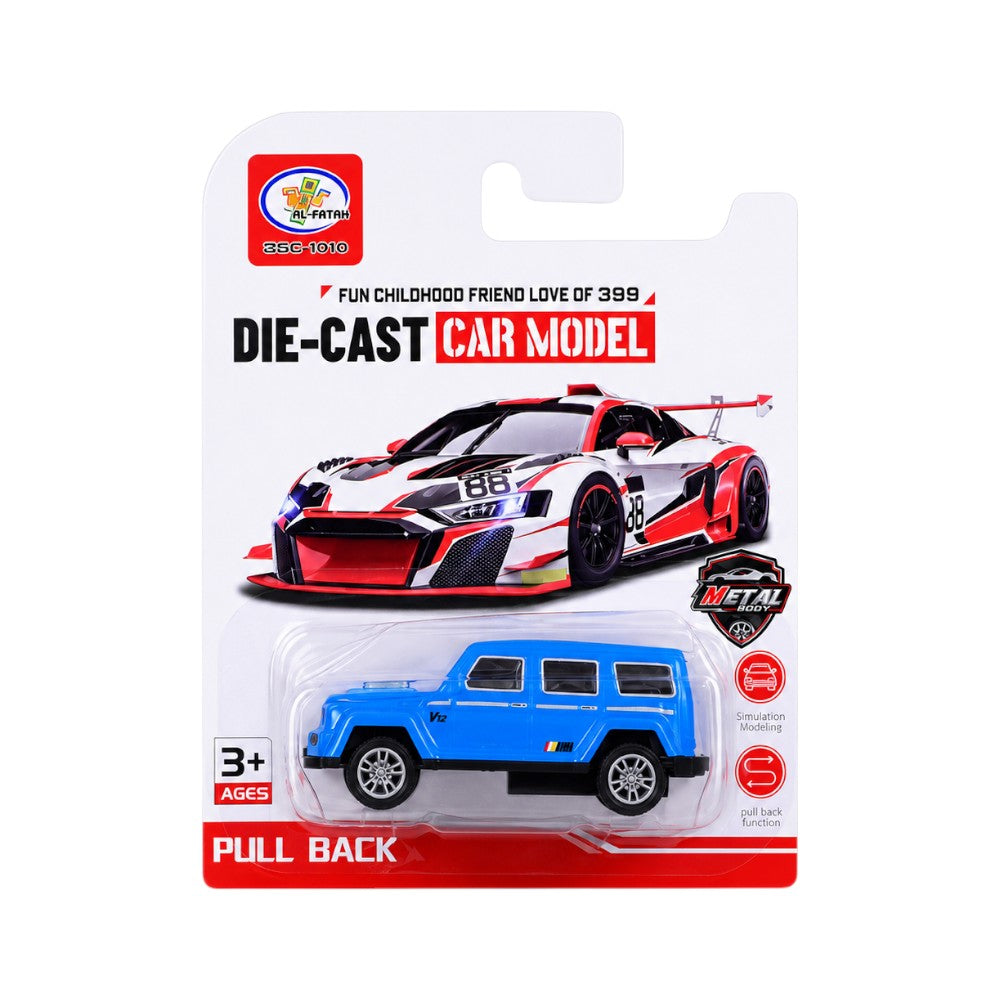 123-7A1 DIE-CAST PULLBACK CAR DINKY ASST A.I Default Title - MamasJan Toys