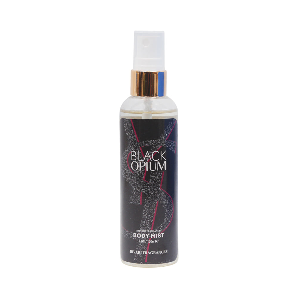 Rivari Fragrance Body Mist Black Opium 120 ML Default Title - MamasJan Perfume