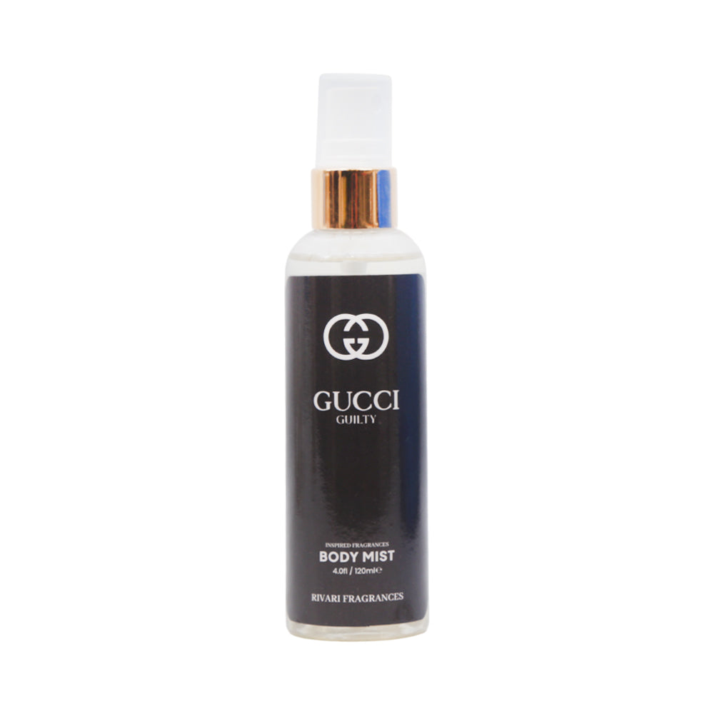 Rivari Fragrance Body Mist Gucci Guilty 120 ML Default Title - MamasJan Perfume