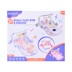 9892 PIANO PLAY GYM & WALKER 2IN1 Default Title - MamasJan Toys