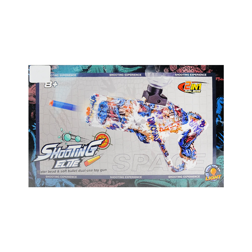 ST602B SHOOTING ELITE SOFT BULLET GUN 2IN1 IR Default Title - MamasJan Toys