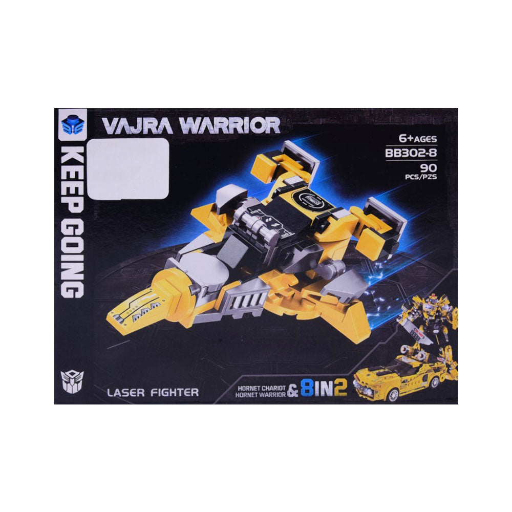 BB302 WAJRA WARRIOR BLOCK SET IR 92PCS Default Title - MamasJan Toys