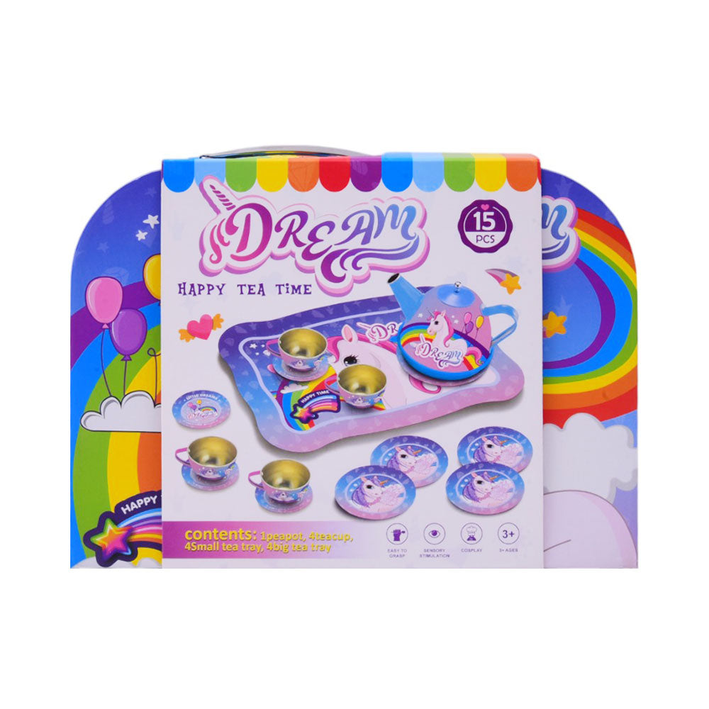 9798-15A DREAM HAPPY TEA SET IR 15PCS Default Title - MamasJan Toys