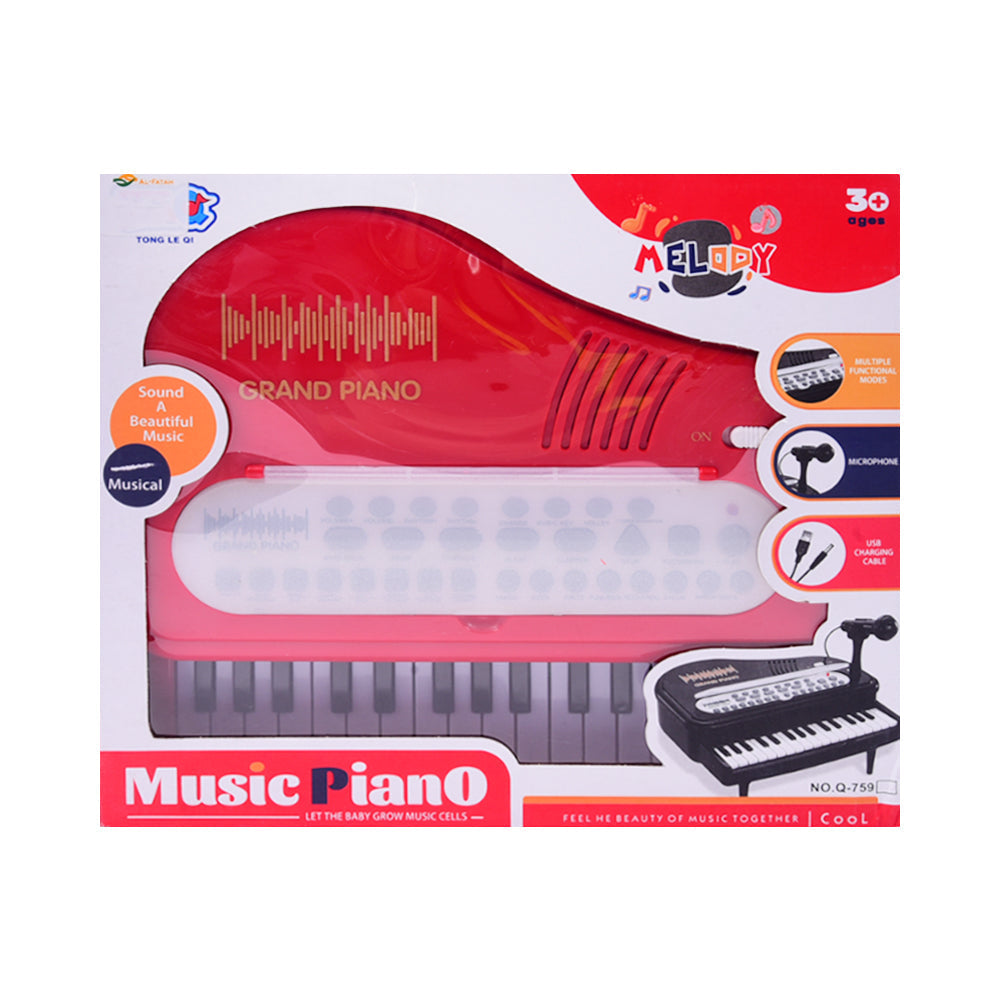 Q-789 TLQ MELODY GRAND PIANO SET IR Default Title - MamasJan Toys