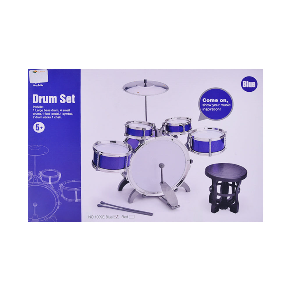 1009E DRUM SET BLUE IR Default Title - MamasJan Toys