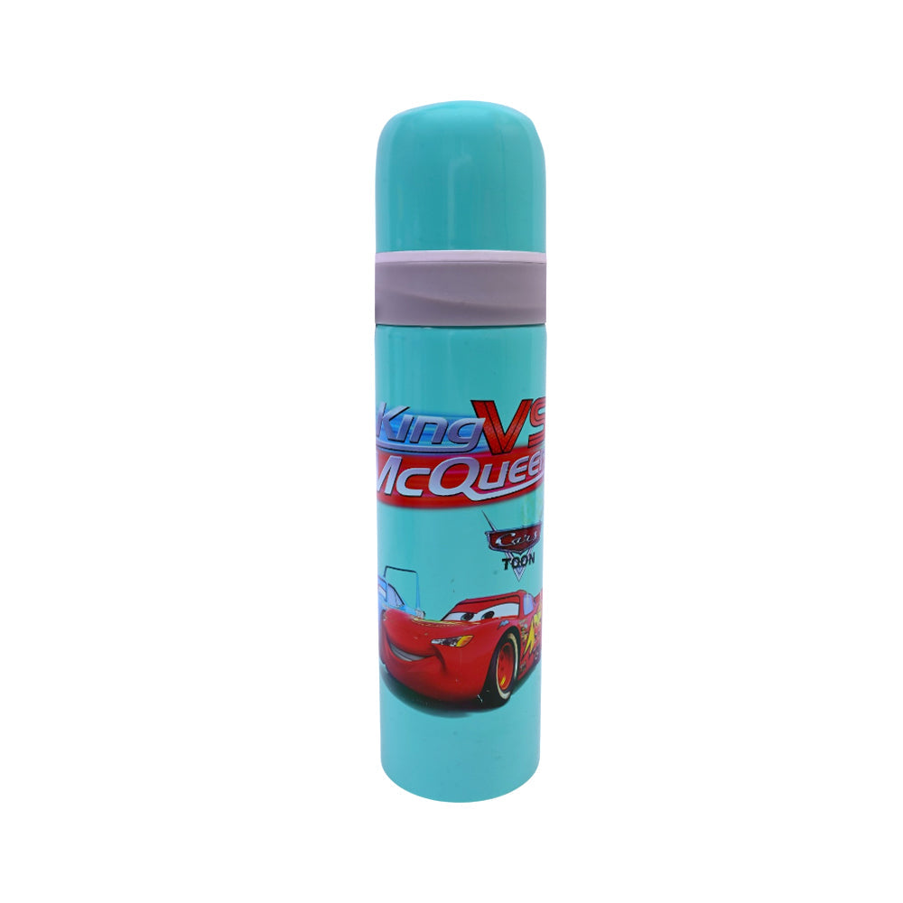 1026 STEEL WATER BOTTLE W-CUP MIX CHARACTOR Default Title - MamasJan toys sale