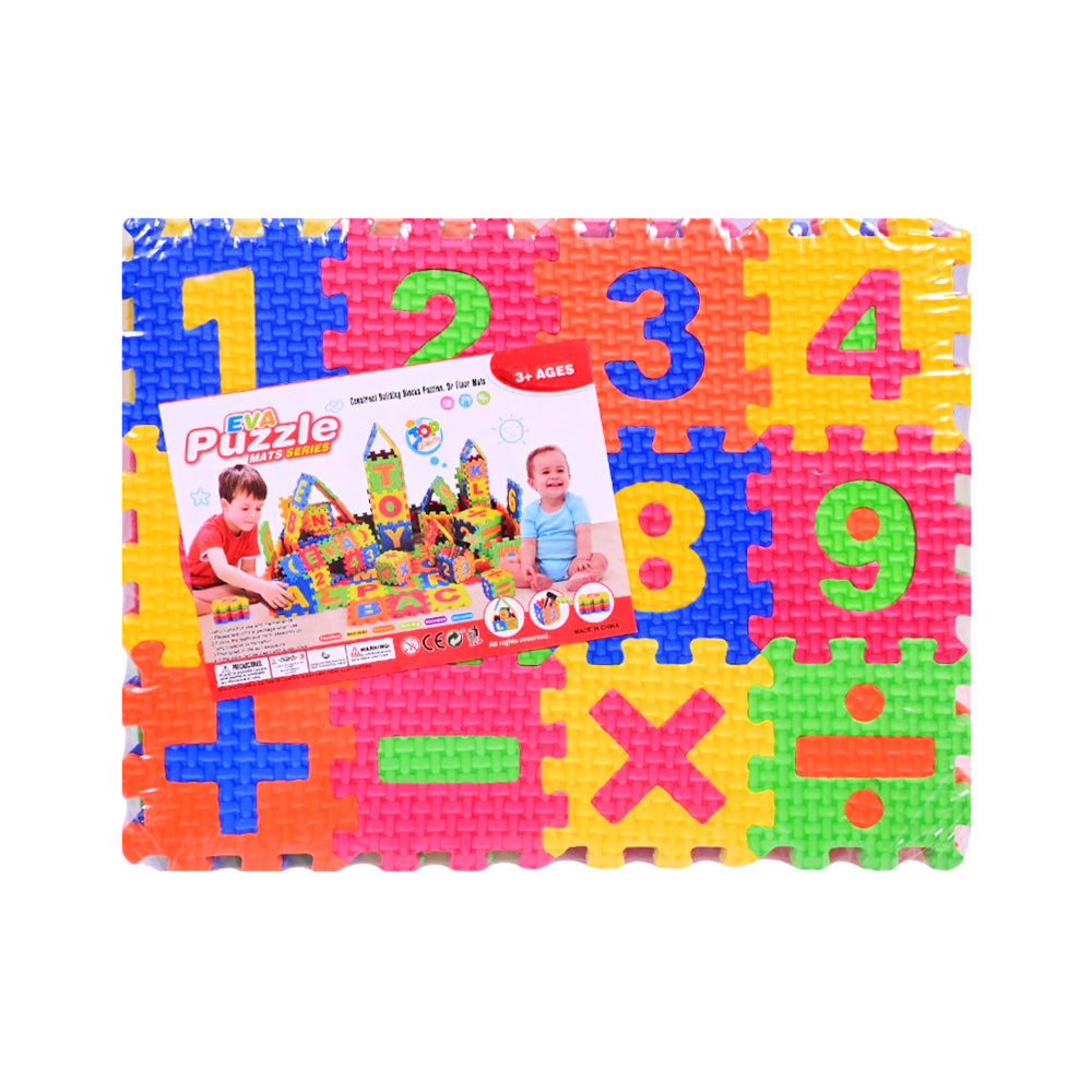 TH-88101 EVA PUZZLE MAT MATHEMATICS 36PCS Default Title - MamasJan Toys