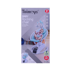 BABY ROCKING CHAIR GREY IR 08189 Default Title - MamasJan Toys