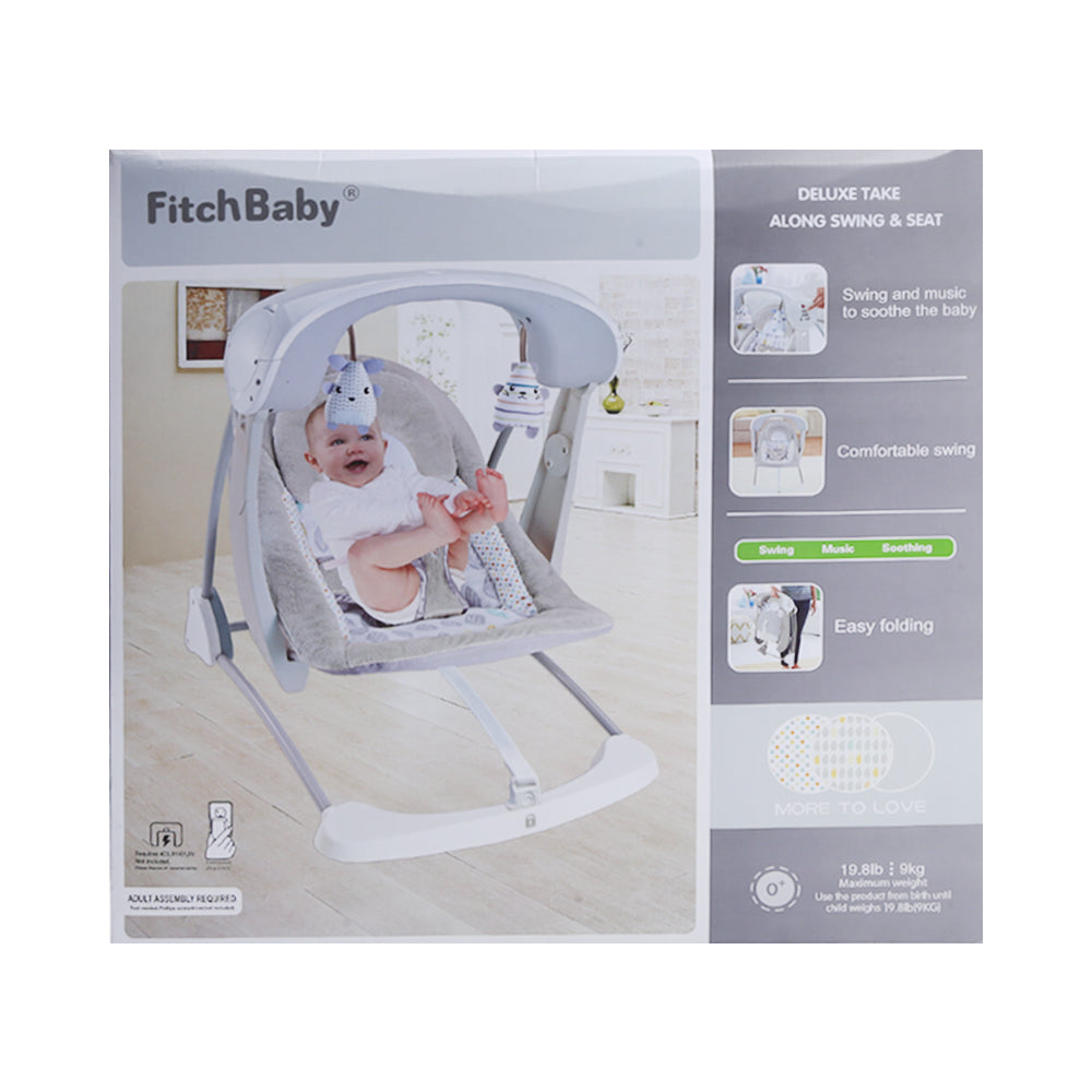 BABY ROCKING CHAIR IR 27220-21-22 Default Title - MamasJan Toys