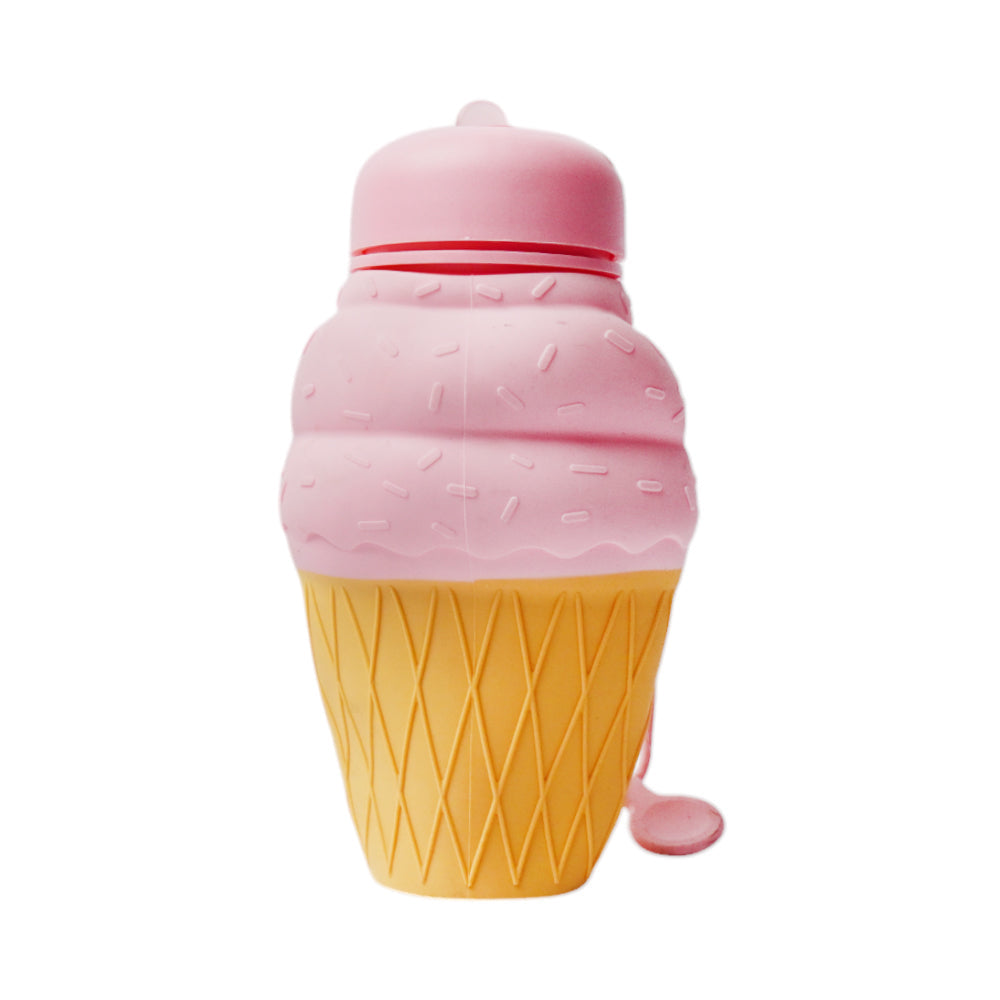 S-10 SILICONE WATER BOTTLE CUPCAKE IR Default Title - MamasJan Toys