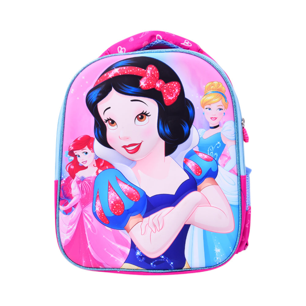 10862-9 KIDS SCHOOL BACKPACK PRINCESS EMBOSSED IR 12INCH Default Title - MamasJan Toys