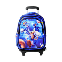 10862-14 KIDS SCHOOL BACKPACK SONIC 3 EMBOSSED IR 16INCH Default Title - MamasJan Toys