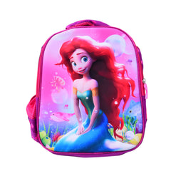 10862-10 KIDS SCHOOL BACKPACK MERMAID EMBOSSED IR 12INCH Default Title - MamasJan Toys