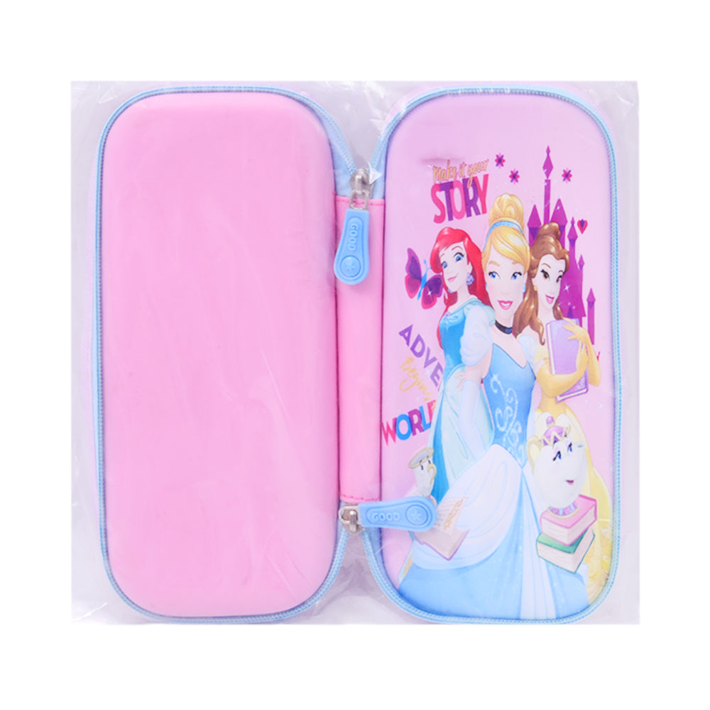 10862-39 PENCIL CASE PRINCESS EMBOSSED IR Default Title - MamasJan Toys