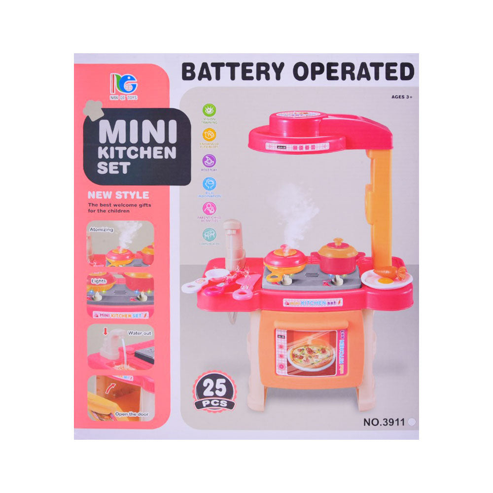 3911 MINI KITCHEN SET IR 36PCS Default Title - MamasJan Toys