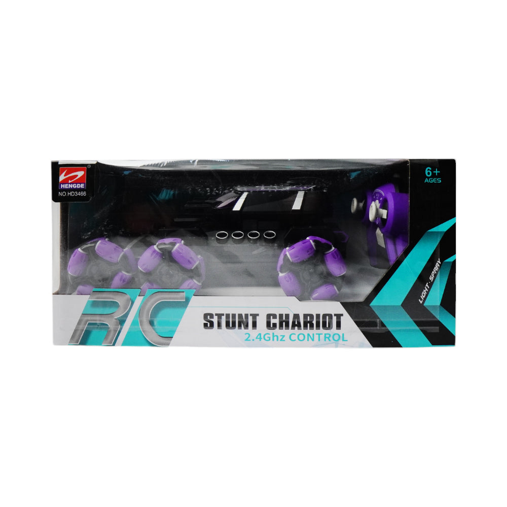 HD3466 STUNT CHARIOT SPRAY CAR IR R/C Default Title - MamasJan Toys