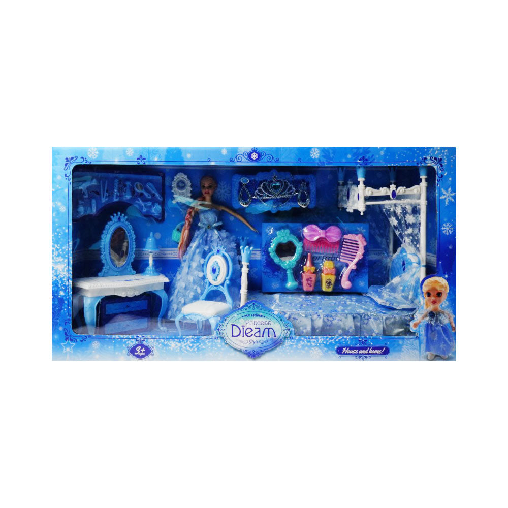 559-4 PRINCESS DREAM STYLE HOUSE IR Default Title - MamasJan Toys