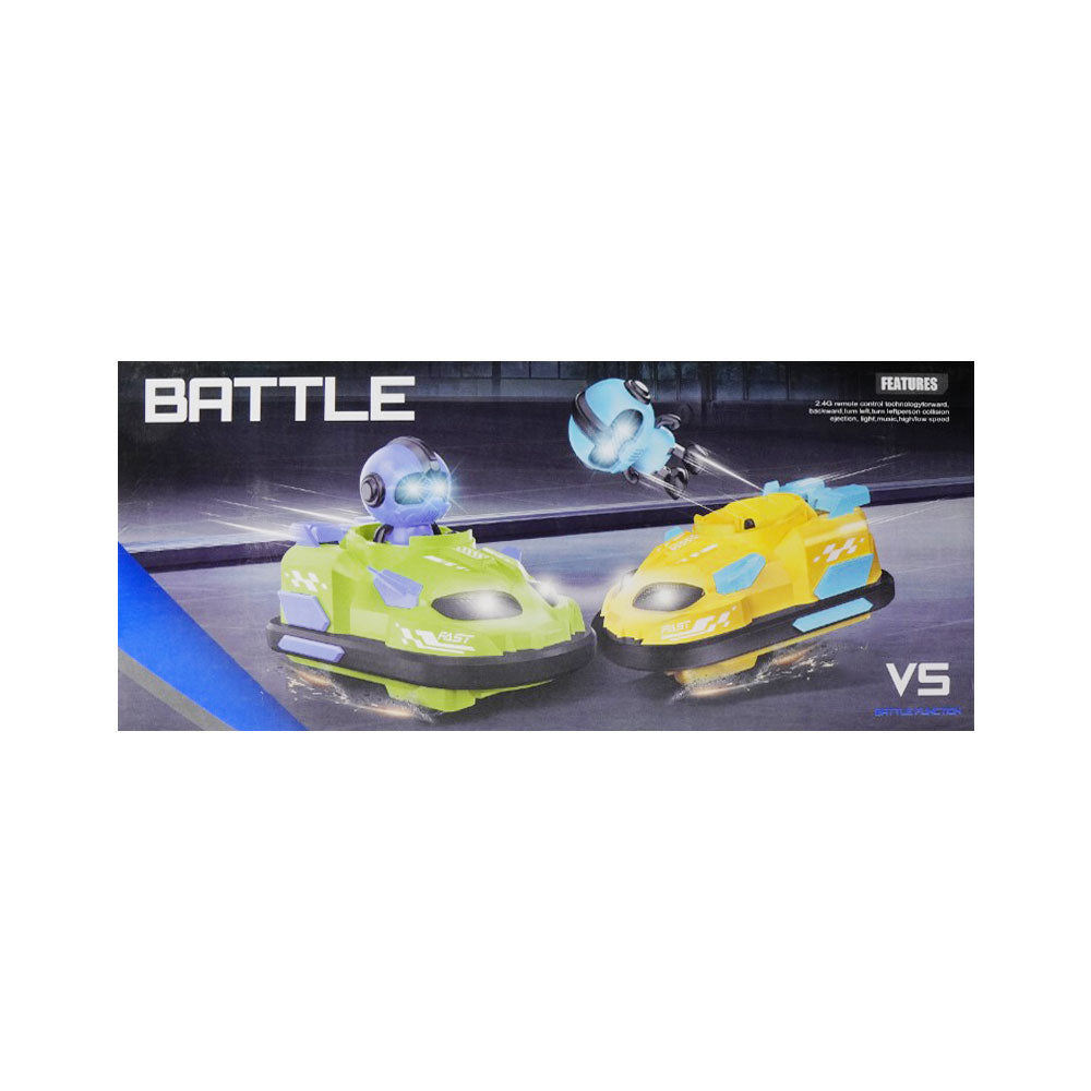 666-862A RACING BATTLE TWIN CAR SET IR R/C Default Title - MamasJan Toys