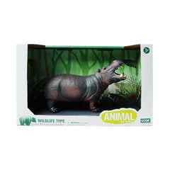 BY08-4 THE ANIMAL WORLD HIPPO Default Title - MamasJan Toys