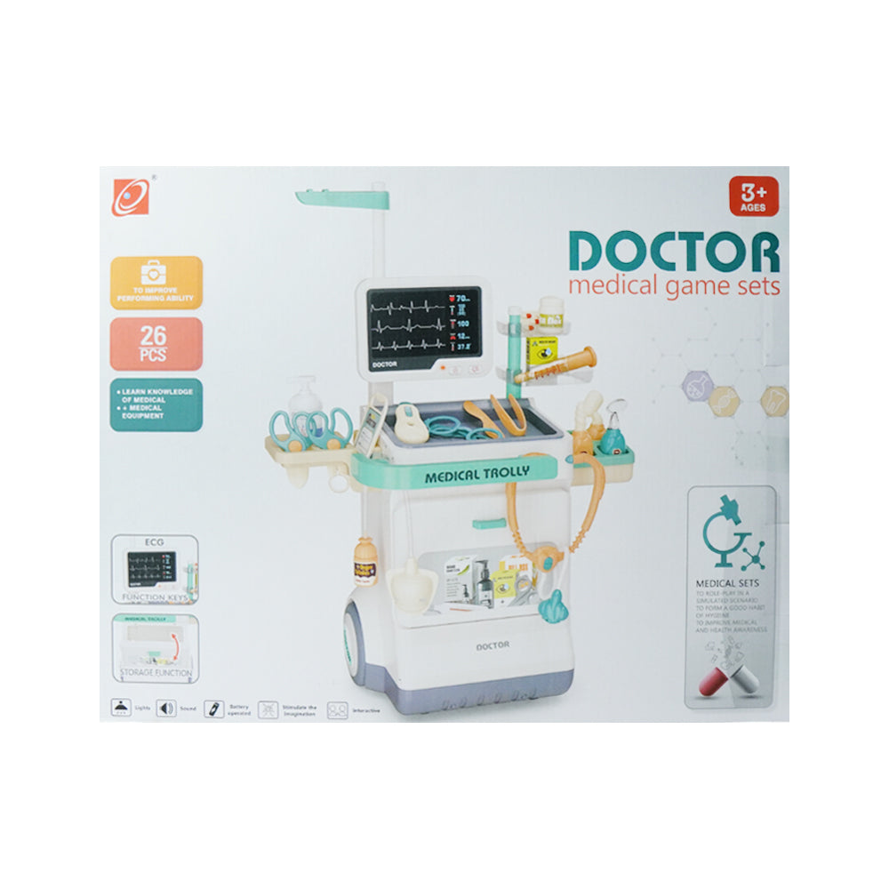 660-90 DOCTOR PLAY SET IR 26PCS Default Title - MamasJan Toys