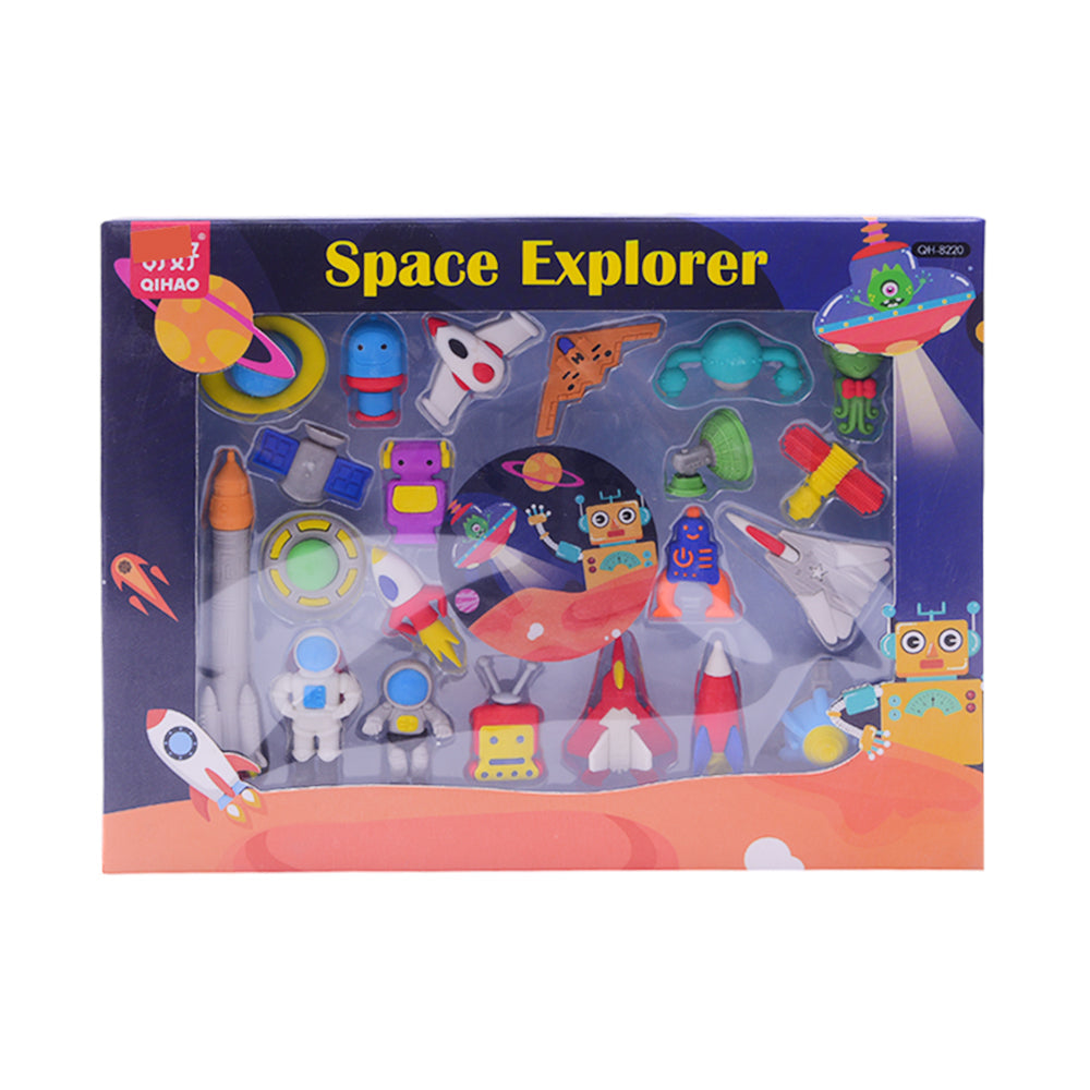 8220 FANCY ERASER SPACE EXPLORER Default Title - MamasJan Toys