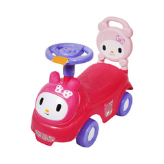 BABY PUSHING CAR HELLO KITTY 3383-1 Default Title - MamasJan Toys