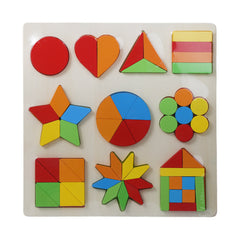 1902-68 WOODEN PUZZLE SHAPES Default Title - MamasJan Toys