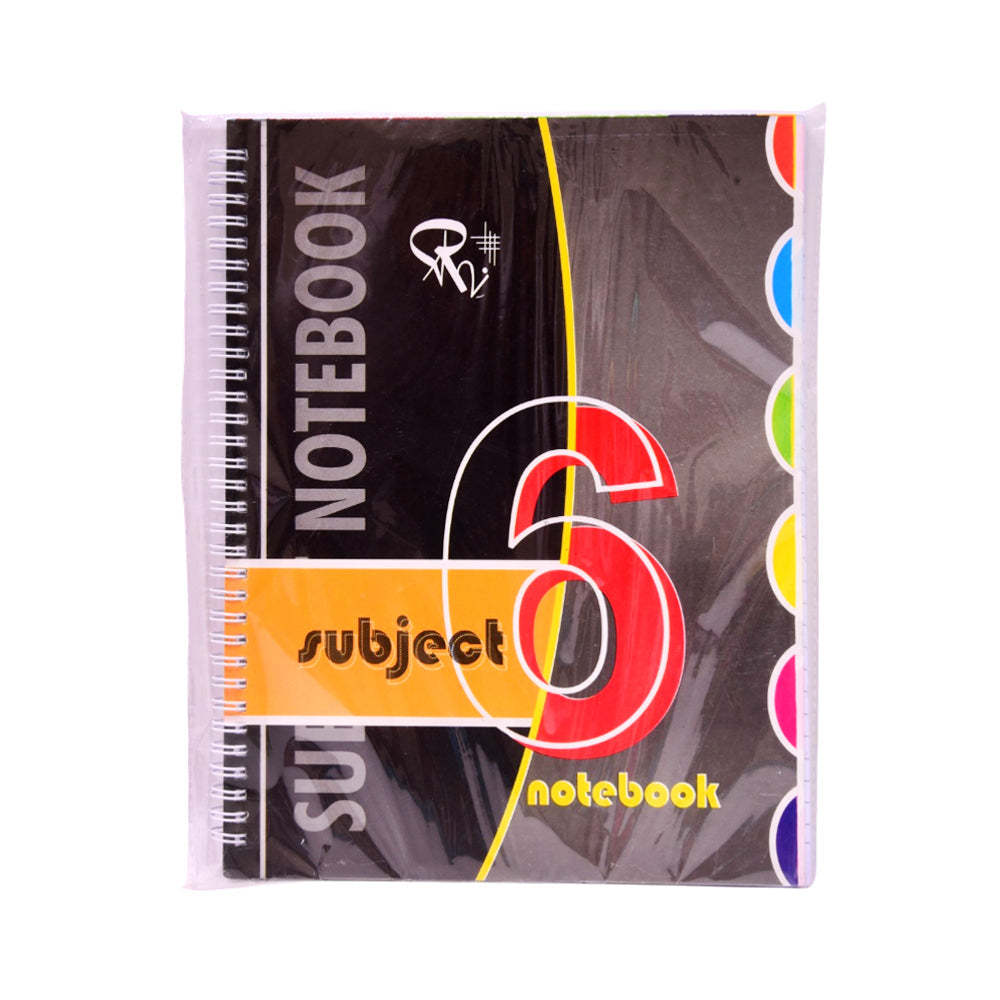 6 SUBJECTS REGISTER RIZVI Default Title - MamasJan Toys