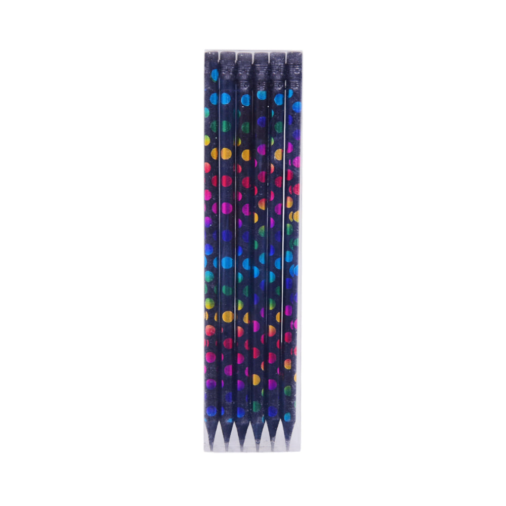 1016 FANCY BLACK PENCIL 12PC PACK IR Default Title - MamasJan Toys