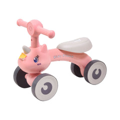 BABY PUSHING ALONG BIKE 4WHEEL IR 517 Default Title - MamasJan Toys