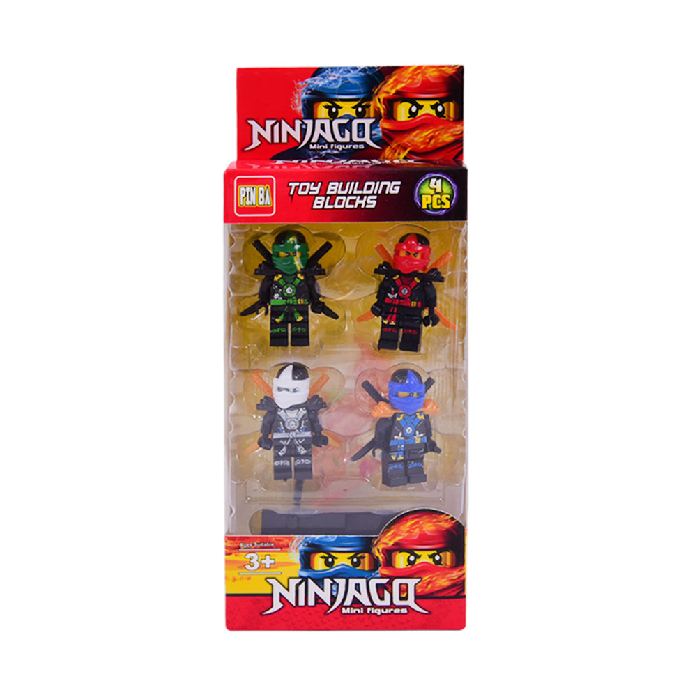 0240E-2 NINJAGO MINI FIGURE 4 PCS Default Title - MamasJan Toys