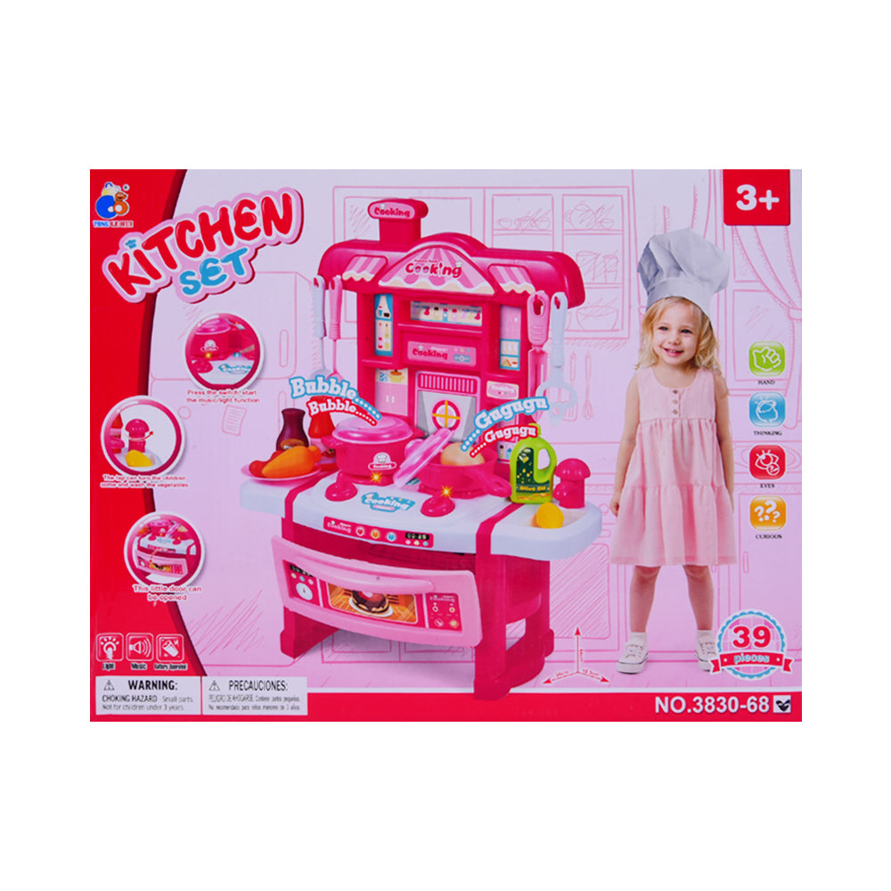 3830-68 KITCHEN SET 39 PCS Default Title - MamasJan Toys