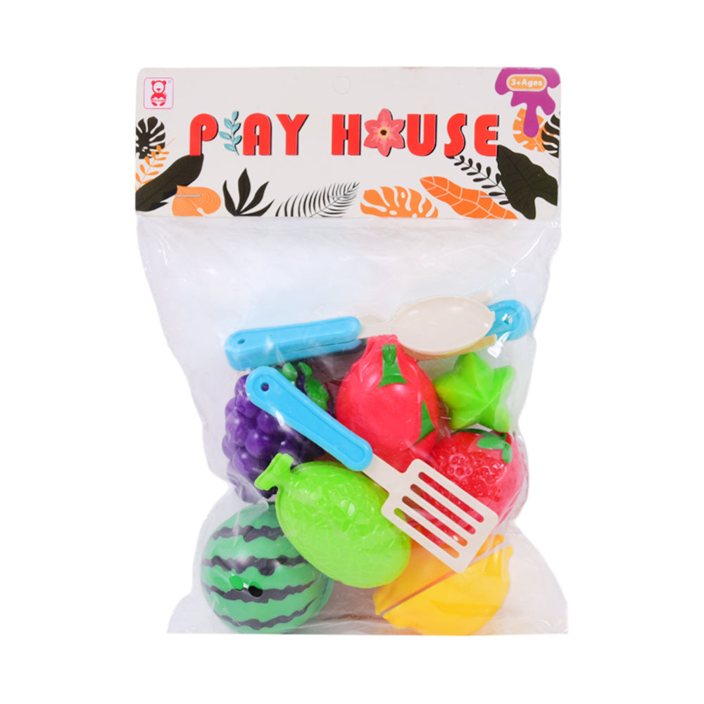 1015-21 KITCHEN FRUIT SET IN PVC Default Title - MamasJan Toys