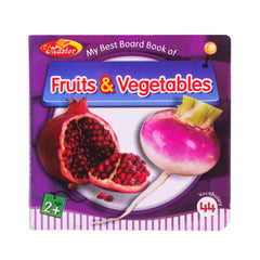 213-2811 MY FRUIT & VEGETABLES PICTURE BOOK Default Title - MamasJan Toys