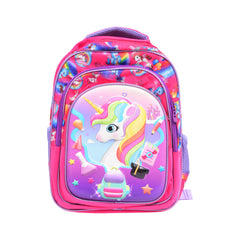 9772 KIDS SCHOOL BACKPACK UNICORN 14INCH Default Title - MamasJan Toys