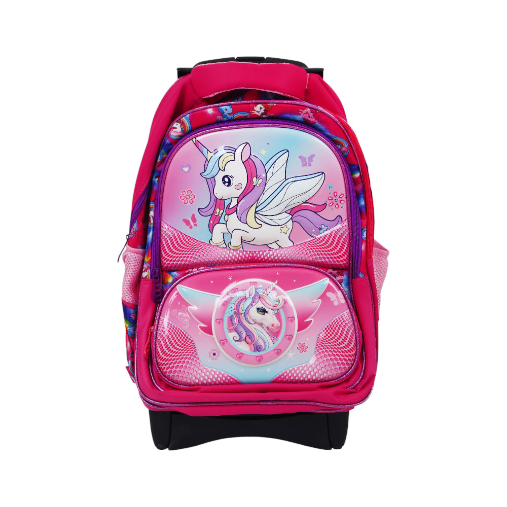 7812 KIDS TROLLEY BAG UNICORN 17INCH Default Title - MamasJan Toys