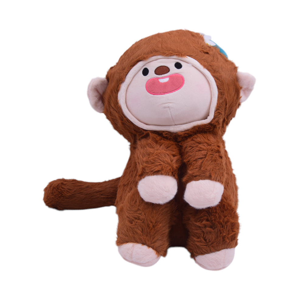 GG-5 SOFT HOODED TEDDY BEAR IR 16INCH Default Title - MamasJan Toys