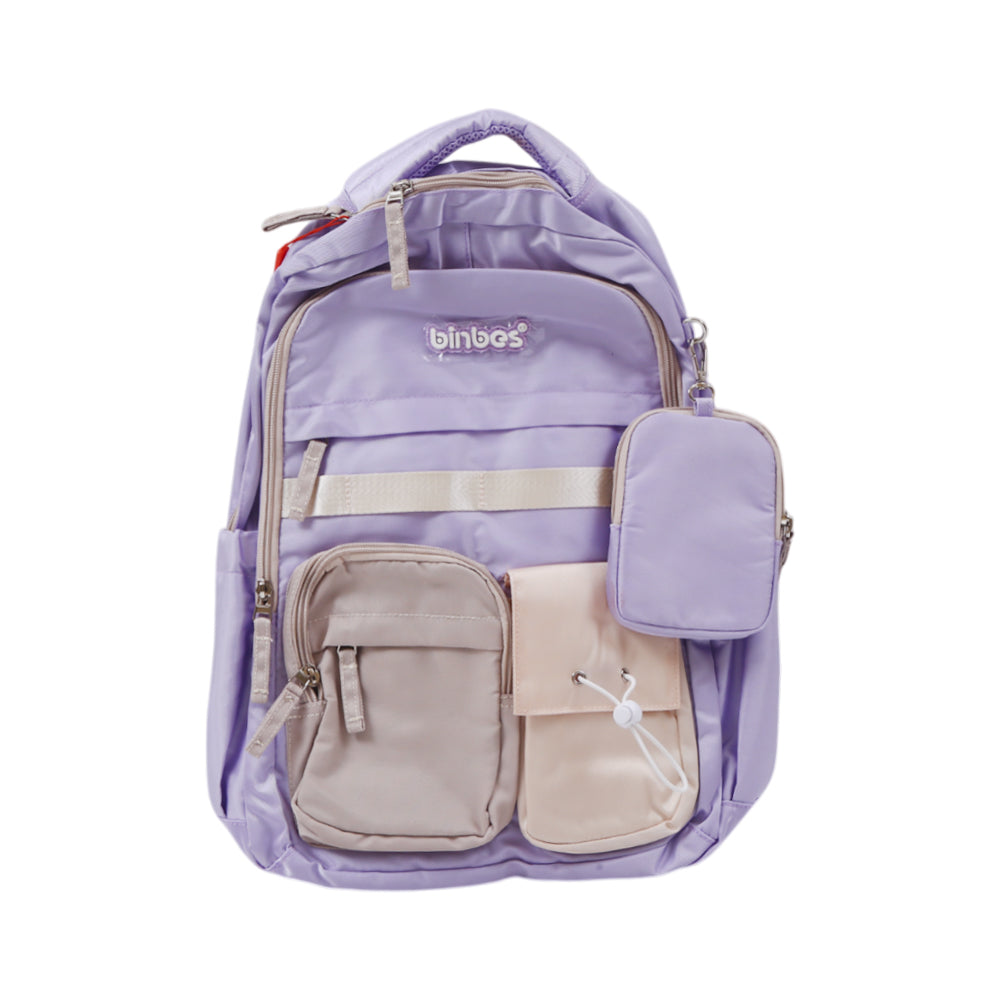 B-3568 KIDS BINBES SCHOOL BACKPACK 18INCH IR BG Default Title - MamasJan Toys