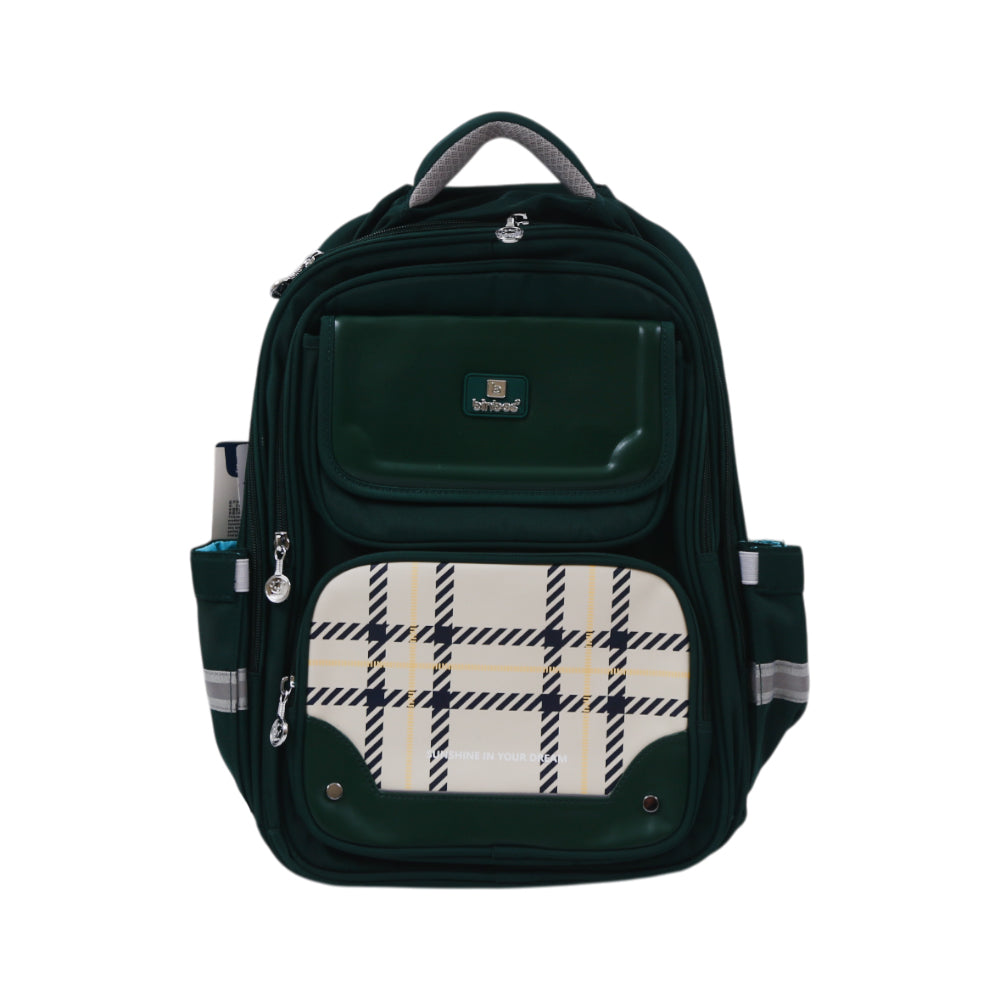 B-3742 KIDS SCHOOL BACKPACK BEAR 16.5INCH IR B Default Title - MamasJan Toys