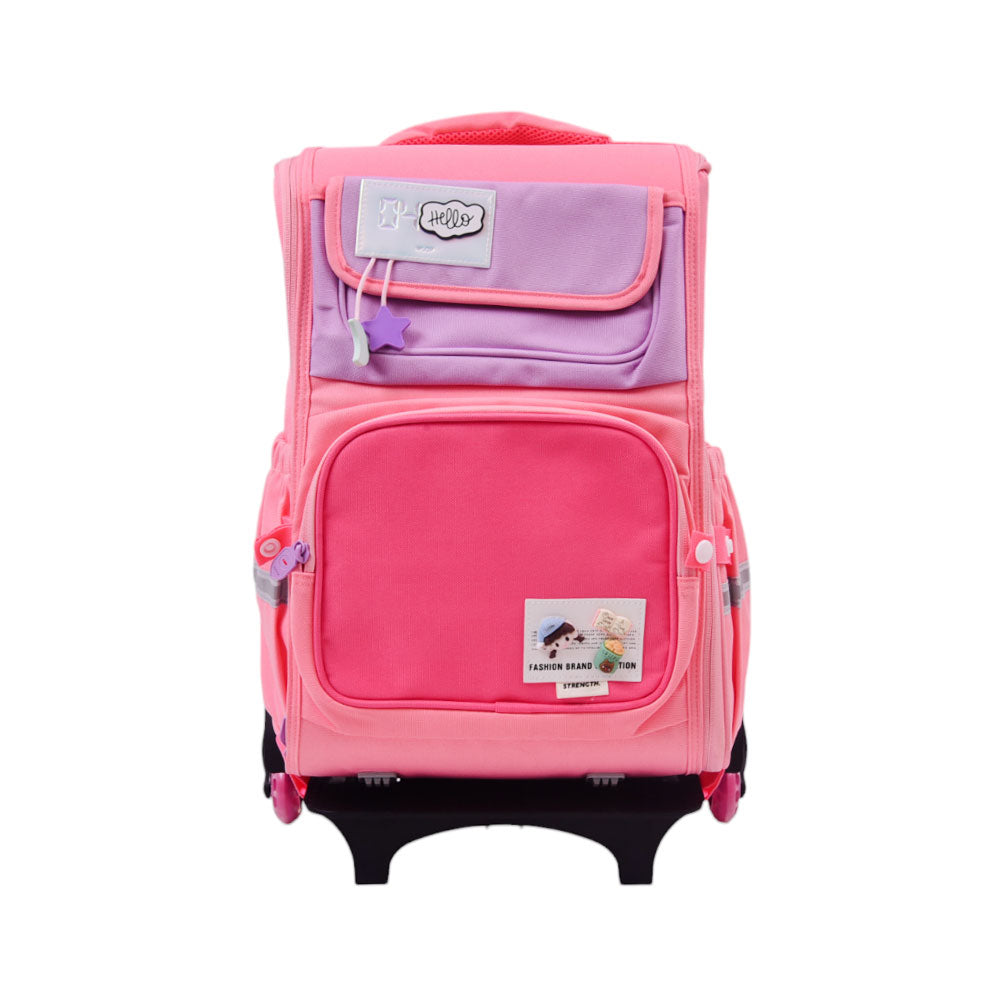 16026 KIDS TROLLEY BAG FASHION DOLL 15INCH IR G Default Title - MamasJan Toys