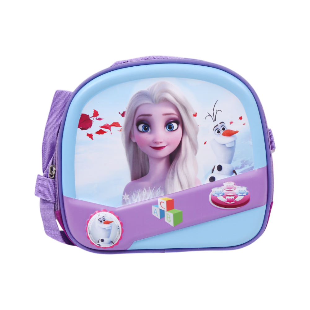 CB01-1 LUNCH BAG W-POUCH FROZEN EMB Default Title - MamasJan Toys