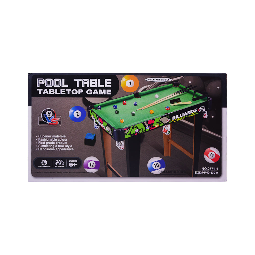 2771 POOL TABLE TABLETOP GAME IR Default Title - MamasJan Toys