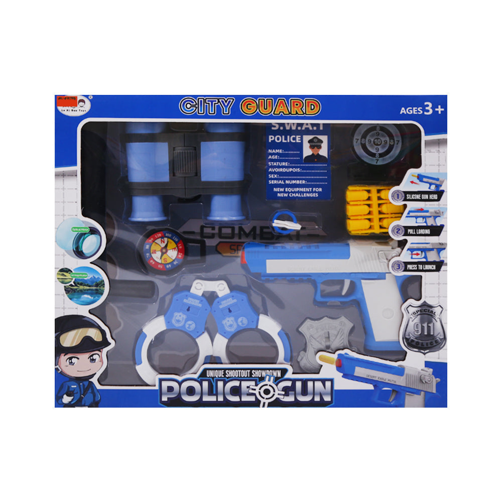 675-2 CITY GUARD POLICE PLAYSET IR Default Title - MamasJan Toys